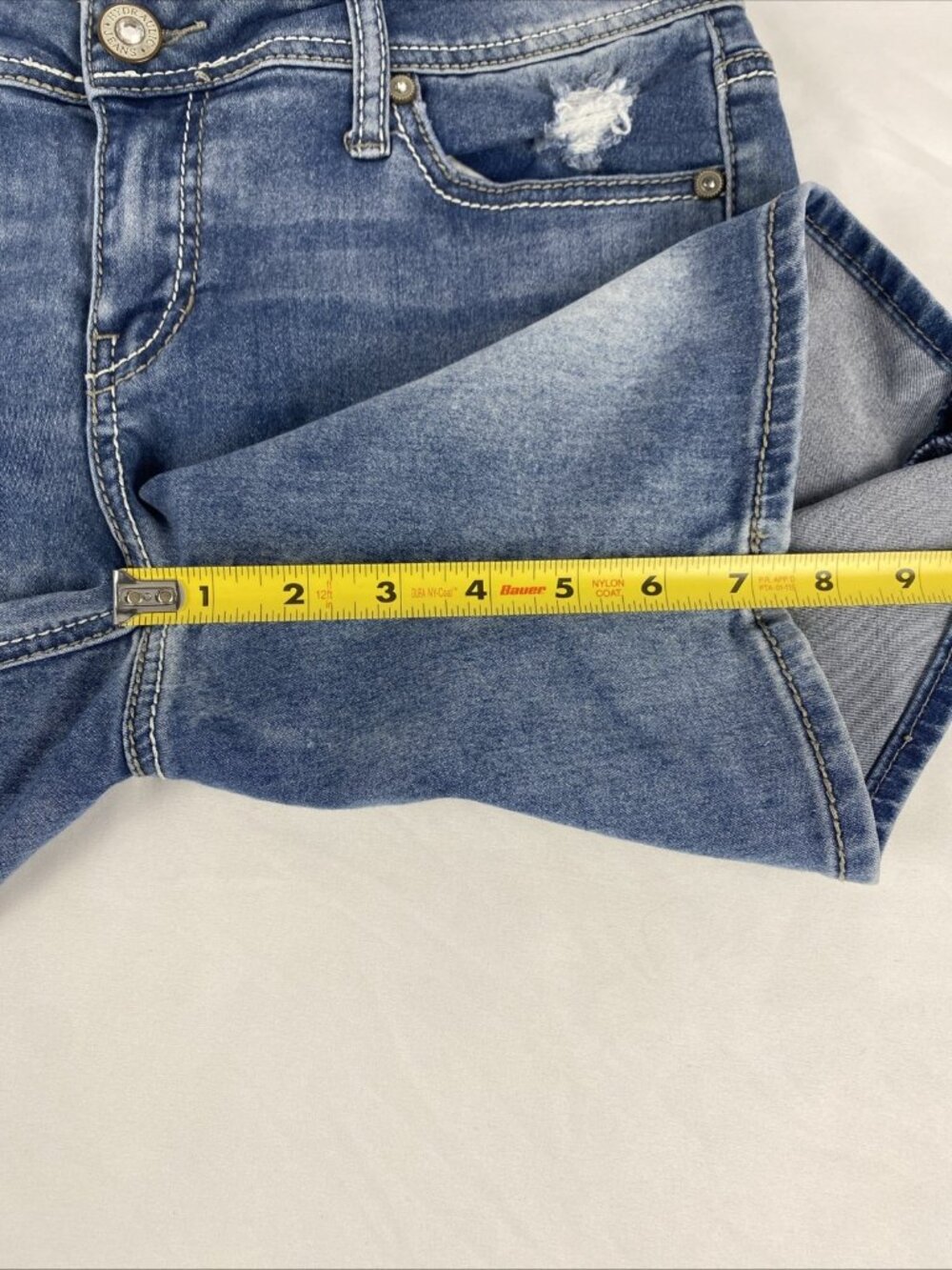Hydraulic Lola Curvy Low Rise Stretch Jean Shorts Womens / Jrs Size 9 / 10 - Picture 7 of 9